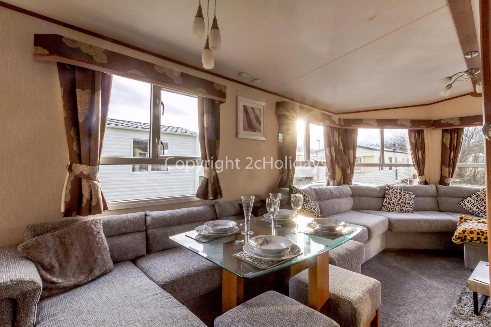 Lovely Caravan For Hire With Decking At Skipsea Sands In Yorkshire Ref 41015Wf Barmston Exterior photo